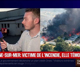 Replay BFM Grand Soir - La Plaine-sur-Mer : 83 hectares brûlés, un camping évacué - 10/07