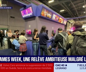 Replay Good Morning Business - Paris Games Week : la jeunesse prend la relève