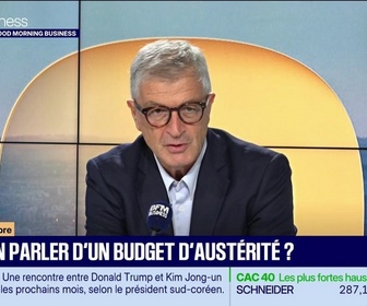 Replay Good Morning Business - Emmanuel Lechypre face à Marc Fiorentino : Peut-on parler d'un budget d'austérité ? - 18/09