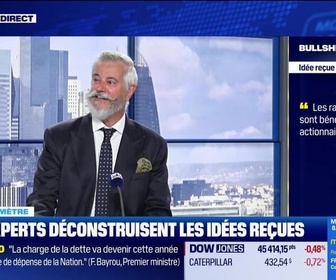 Replay BFM Bourse - Bullshitomètre : Les rachats d'action sont bénéfiques aux actionnaires - FAUX répond Marc Girault - 25/08