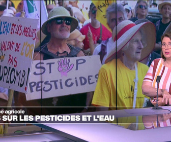 Replay Élément Terre, la quotidienne - France: réintroduction de pesticides, partage de l'eau et loup en débat au Sénat