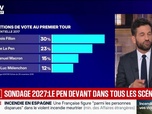 Replay BFM Grand Soir - Sondage exclu : Le Pen largement en tête au 1er tour - 11/07