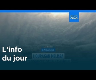 Replay L'info du jour | 28 octobre 2025 - Mi-journée
