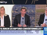 Replay Le 18/19 d'Hedwige Chevrillon - Grande interview - Bruno Coquet et Bertrand Martinot : coupe sévère dans l'apprentissage - 17/02