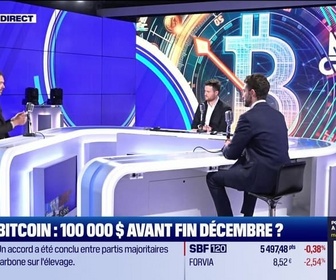 Replay BFM Crypto, le Club : Bitcoin,100 000 dollars avant fin décembre ? - 18/11