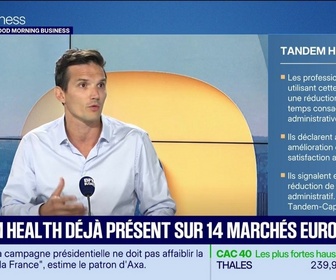 Replay Good Morning Business - French Tech : Tandem Health, champion suédois de l'IA à l'hôpital - 16/09