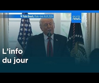 Replay L'info du jour | 17 janvier 2026 - Soir