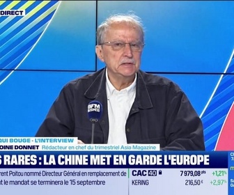 Replay Le monde qui bouge - L'Interview : Terres rares, la Chine met en garde l'Europe - 20/08