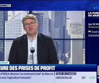 Replay BFM Bourse - La bourse cash : il est temps d'arrêter d'acheter les valeurs IA - 07/11