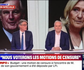 Replay Marschall Truchot Story - Édition spéciale - Budget de la Sécurité sociale : 49.3 activé, le RN votera la censure - 02/12