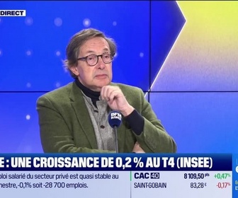 Replay Les Experts : France, une croissance de 0,2% au T4 (Insee) - 30/01