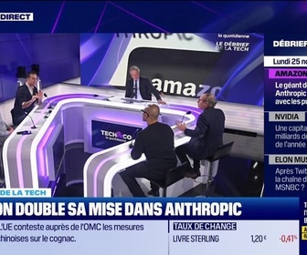 Replay Tech & Co, la quotidienne - Amazon, double sa mise dans Anthropic - 25/11