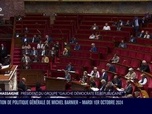 Replay La séance est ouverte ! - Déclaration de politique générale : réponses des différents groupes parlementaires - 01/10/2024