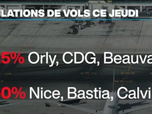 Replay Info éco - Grève de contrôleurs aériens français : annulations de vols en masse