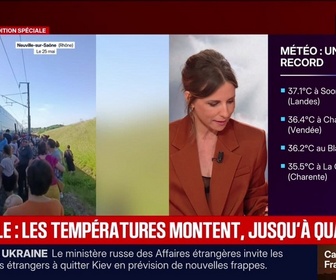 Replay BFM Grand Soir - Canicule, les températures montent, jusqu'à quand ? - 25/05