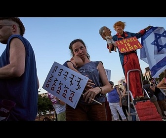 Replay Des Israéliens manifestent à Tel Aviv contre les violences de colons en Cisjordanie