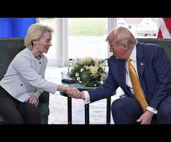 Replay L'UE et les États-Unis scellent un accord prévoyant 15 % de taxes sur les exportations européennes