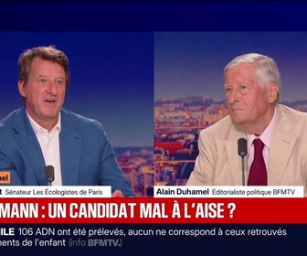 Replay Fauvelle Week-end - Yannick Jadot face à Alain Duhamel : Glucksmann, un candidat mal à l'aise ? - 28/08