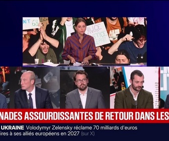 Replay BFM Grand Soir - Macron appelle au calme et à ne pas casser demain - 16/10