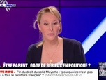 Replay BFM Politique - Marion Maréchal: Je me considère plus armée et plus enracinée que si je n'avais pas d'enfants