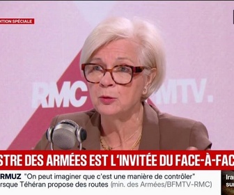 Replay Face à Face - Trêve au Moyen-Orient: Au moment où je vous parle, nous ne parlons pas du tout d'envoyer des frégates dans le détroit d'Ormuz, déclare Catherine Vautrin, ministre des Armées