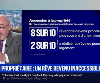 Replay BFM Première - BFM éco : Devenir propriétaire, un rêve devenu inaccessible ? - 28/08
