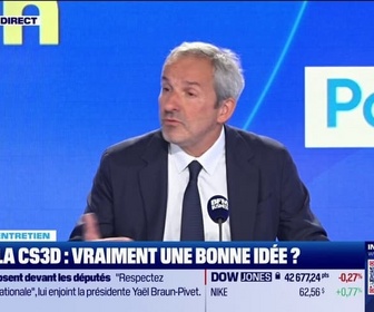 Replay Le grand entretien - Abandon du devoir de vigilance? Je ne comprends pas cette annonce, assure Pascal Demurger