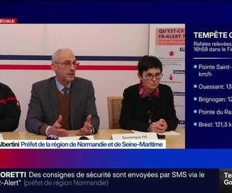 Replay Marschall Truchot - Marshall Truchot : Tempête/Normandie, le dispositif Fr-Alert déclenché - 08/01