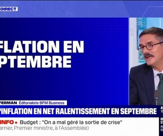 Replay La chronique éco - L'inflation en net recul au mois de septembre