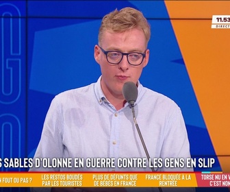 Replay Les Grandes Gueules - Les Sables d'Olonne partent en guerre contre les gens en slip.