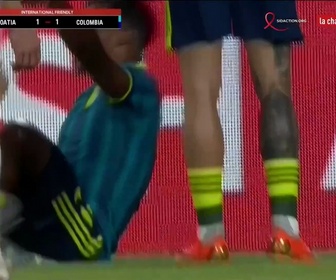 Replay Colombie - Football - Match amical - Croatie