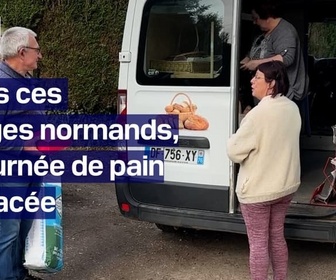 Replay TANGUY DE BFM - Dans ces villages normands, la tournée de pain menacée fautes de clients