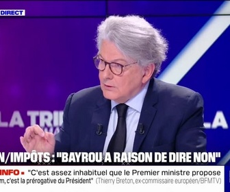 Replay BFM Politique - Méthode d'Elon Musk pour réduire les dépenses publiques: Ça ne marche pas, estime Thierry Breton