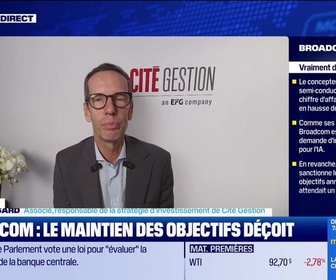 Replay BFM Bourse - USA Today : Broadcom sanctionné malgré une publication exceptionnelle, par John Plassard - 04/06