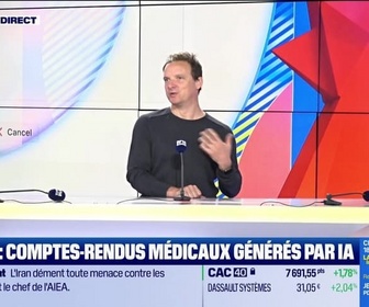 Replay Good Morning Business - French Tech : Nabla, comptes-rendus médicaux généraux par IA - 30/06
