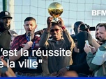 Replay ROBIN DE BFM - Ousmane Dembélé présente son Ballon d'or à Évreux, là où il a grandi