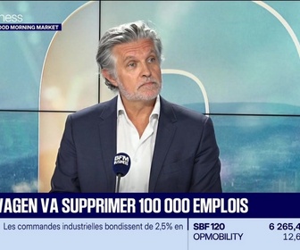 Replay Good Morning Market - Morning Meeting : Volkswagen prévoit de supprimer 100 000 postes, soit 15% de ses effectifs - 04/09