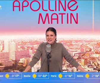 Replay Apolline Matin - Émission du 30 octobre 2026