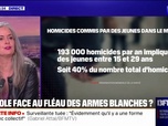 Replay 20H BFM - LE CHOIX D'ELSA - Comment nos voisins européennes luttent-ils contre le fléau des armes blanches à l'école?