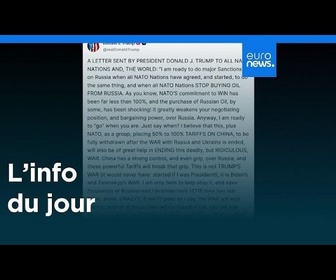 Replay L'info du jour | 14 septembre 2025 - Matin