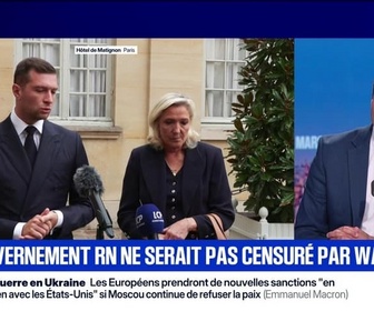 Replay Marschall Truchot : Un gouvernement RN ne serait pas censuré par Wauquiez - 04/09