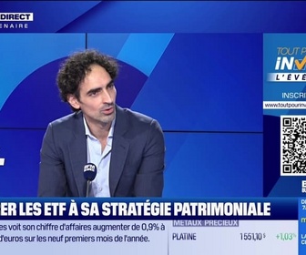 Replay BFM Bourse - Tout pour investir L'Événement : Intégrer les ETF à sa stratégie patrimoniale - 05/11