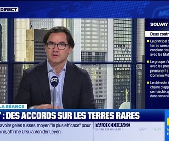 Replay BFM Bourse - On refait la séance : Solvay s'envole, la valeur Terres rares européenne trop ignorée en bourse ? - 13/11