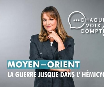 Replay Chaque voix compte - Moyen-Orient : La guerre jusque dans l'hémicycle