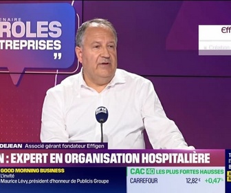 Replay Paroles d'entreprises - Dominique Dejean (Effigen) : Effigen, expert en organisation hospitalière - 14/06
