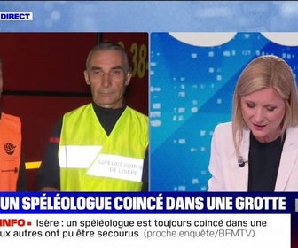 Replay Week-end soir - Un spéléologue coincé dans une grotte en Isère - 08/06