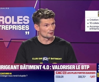 Replay Paroles d'entreprises - Fred Jeandin (Club Dirigeant Bâtiment 4.0) : Club Dirigeant Bâtiment 4.0, valoriser le BTP - 29/11