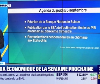 Replay Tout pour investir, la masterclass - L'agenda économique de la semaine prochaine - 19/09