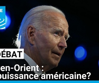 Replay Le débat - Moyen-Orient : l'impuissance américaine ? Joe Biden à la tribune des Nations unies