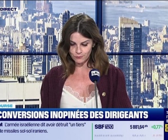 Replay BFM Bourse - Culture Bourse : Les départs et reconversions inopinés des dirigeants, par Julie Cohen-Heurton - 16/06